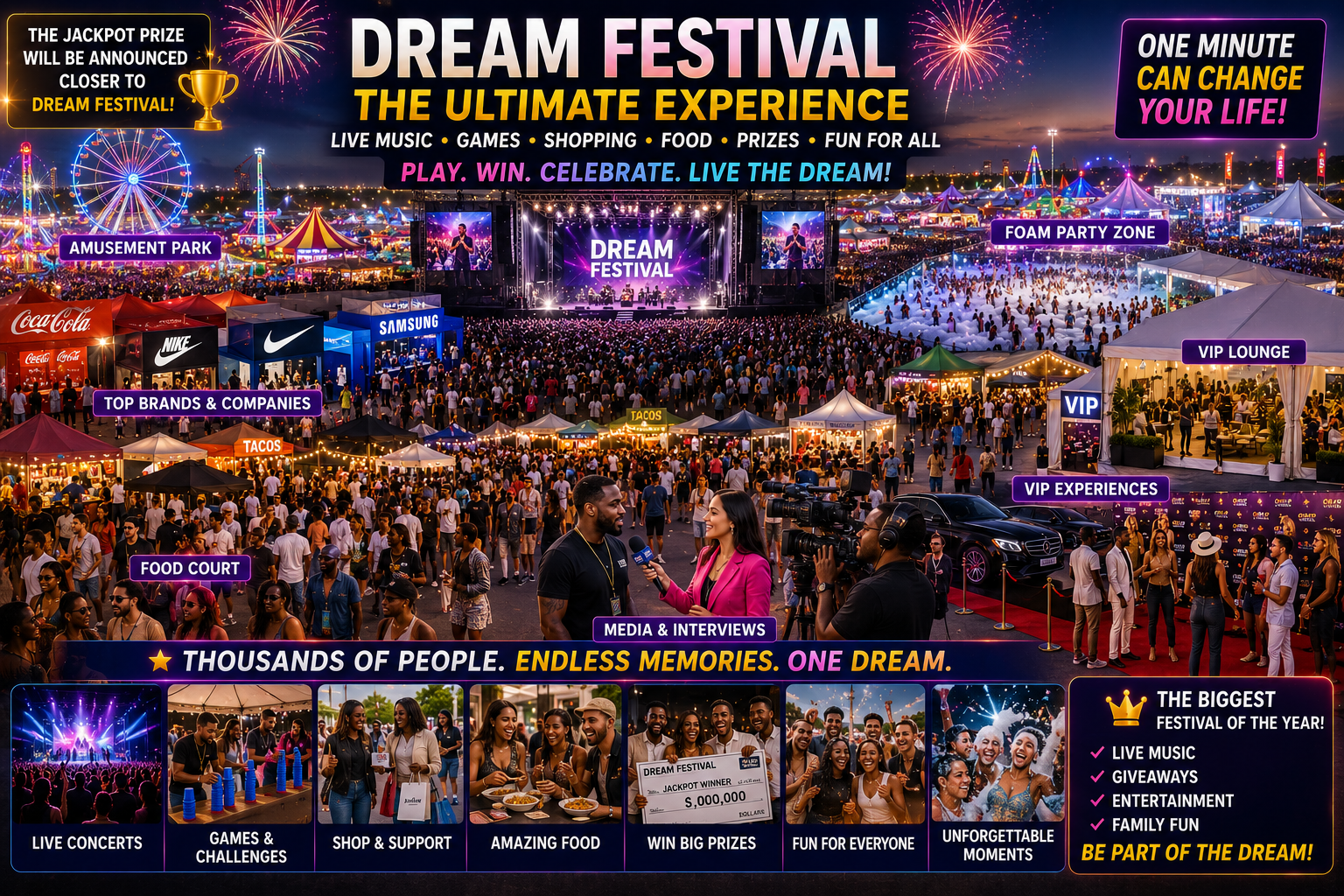 Dream Festival full player experience